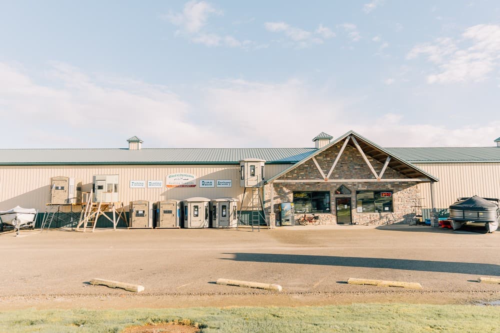 Front of store at Dutchman Hunting